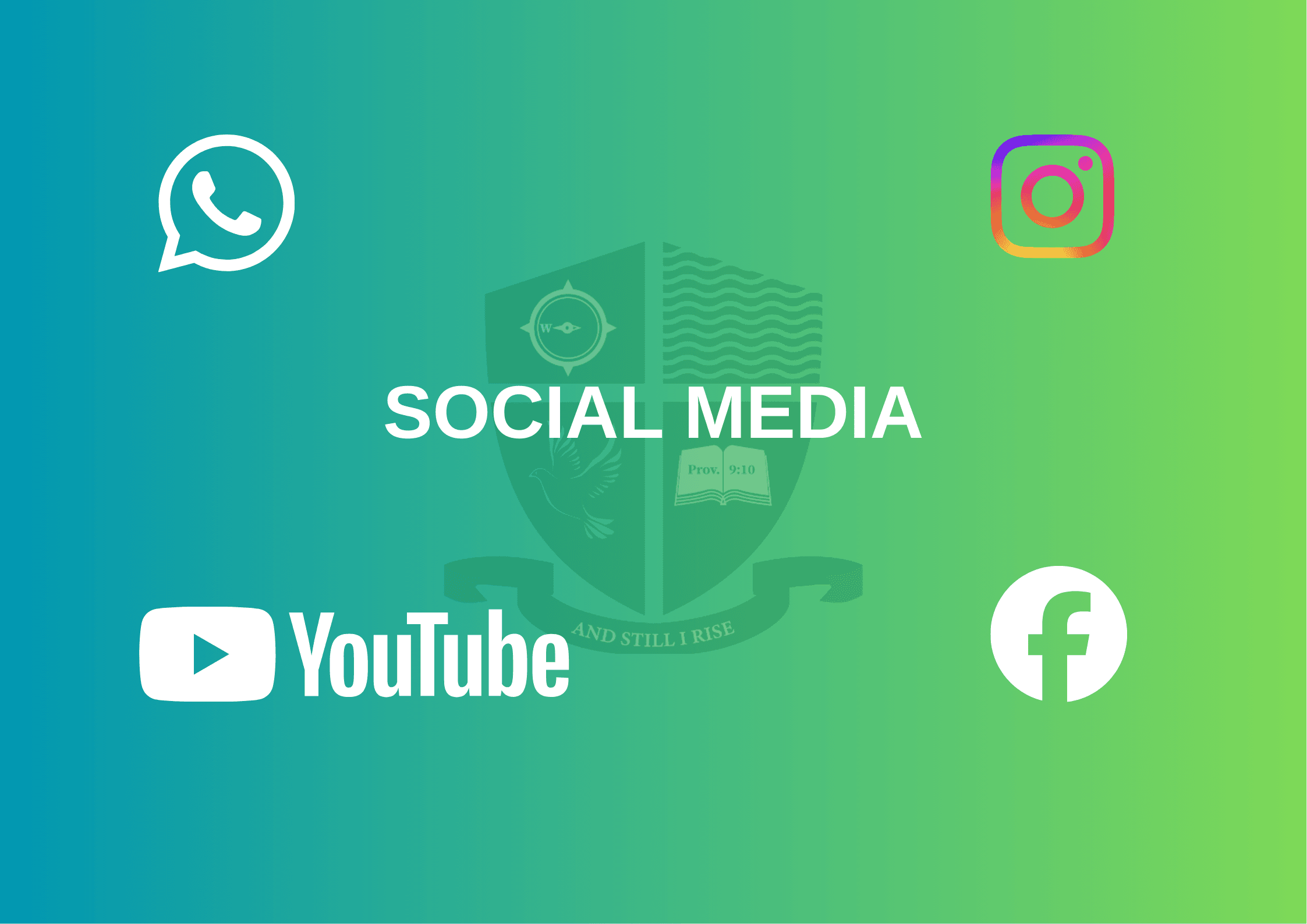 Find us on social media